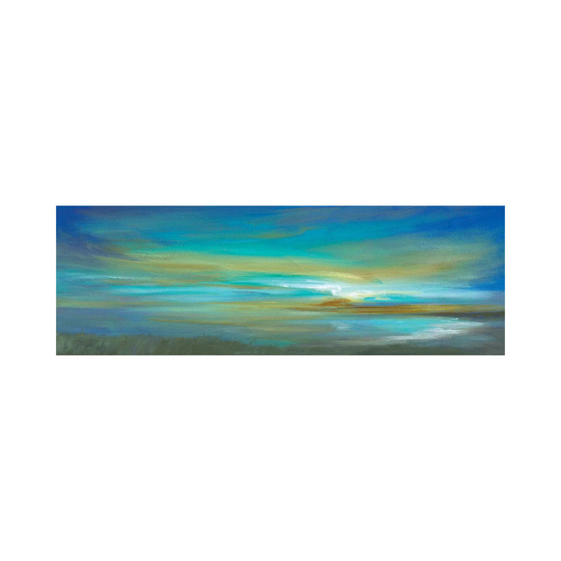 Kiss Of Light III by Sheila Finch - Wrapped Canvas Panoramic Painting, 182.88 cm H x 60.96 cm W
