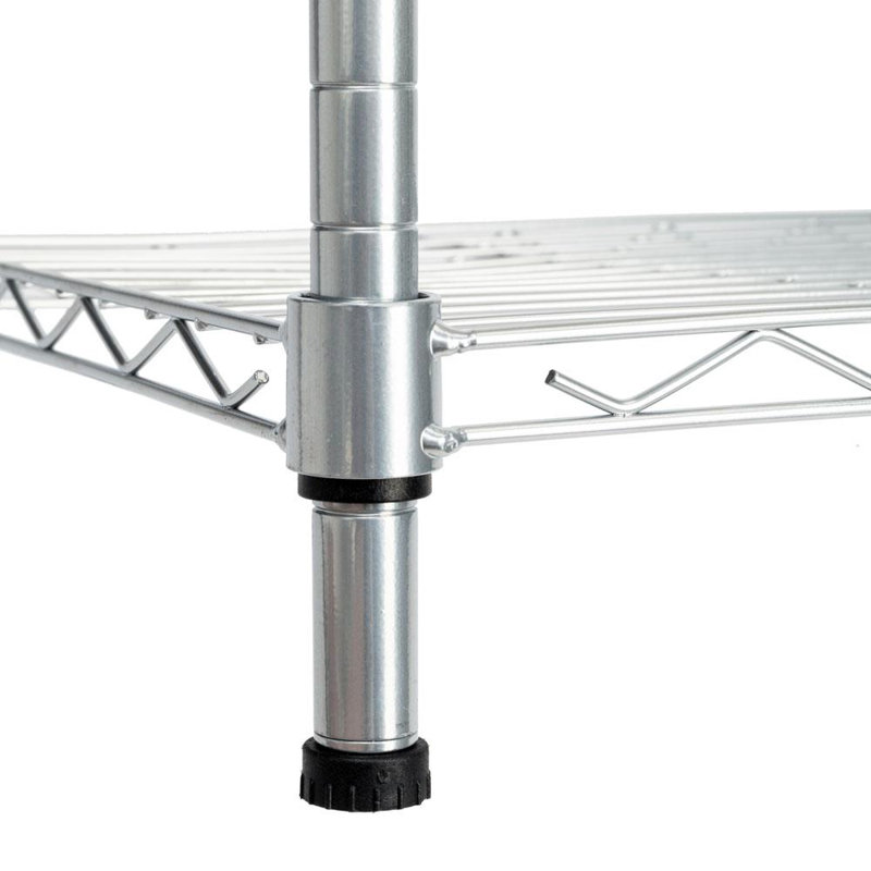 90cm W Steel Height -Adjustable Shelving Unit