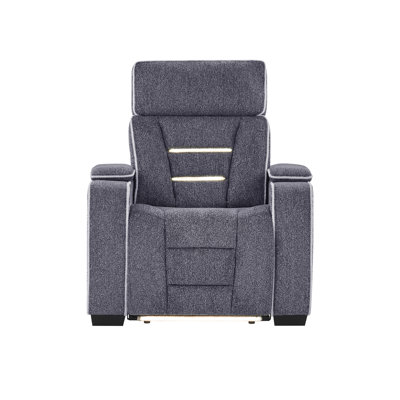 Fauteuil inclinable électrique gris 1895