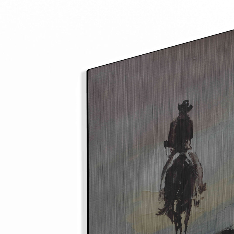 «Mild» par Oscar Alvarez Pardo, art mural en métal, H 24 po x l 16 po