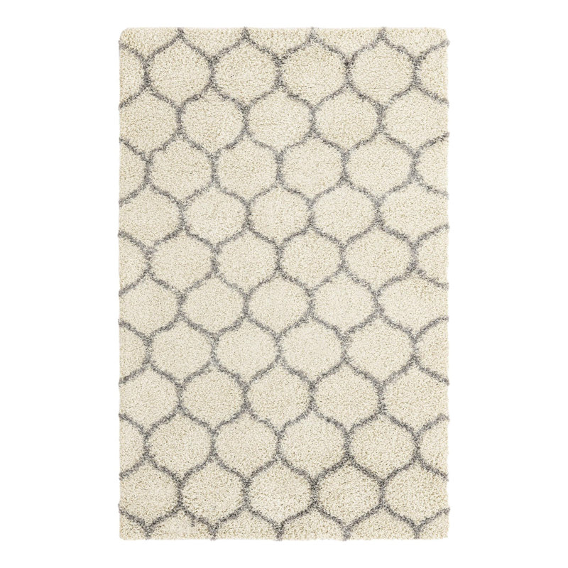 Geometric Indoor Rug, Rectangle 5'3" x 8'