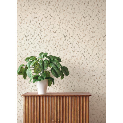 Romy Neutral Spring Spring Papier peint