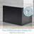 SereneLife Compact Electronic Security Safe with Key Lock-32001766