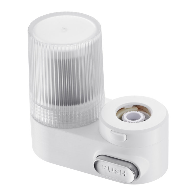 Système de filtration d'eau de qualité supérieure avec purificateur à double mode pour évier de cuisine - boîtier en ABS blanc