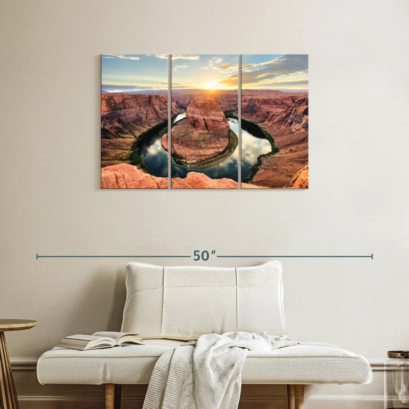Alvord Horseshoe Bend Canyon, H 24 po x l 38 po
