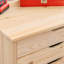 Commode de rangement roulante 8 tiroirs Carrena-9988896