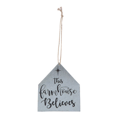 5.2'' Metal Hanging Figurine Ornament
