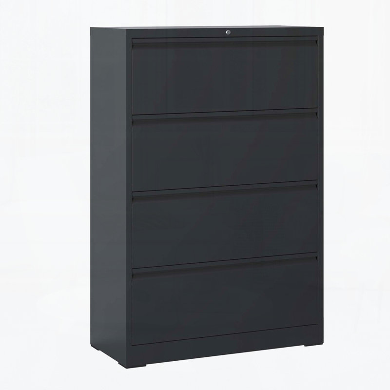 File Cabinet 4 Drawer,Filing Cabinet with Lock, Lockable File Cabinet for Home Office, Locking Metal File Cabinet for Legal/Letter/A4/F4 Size