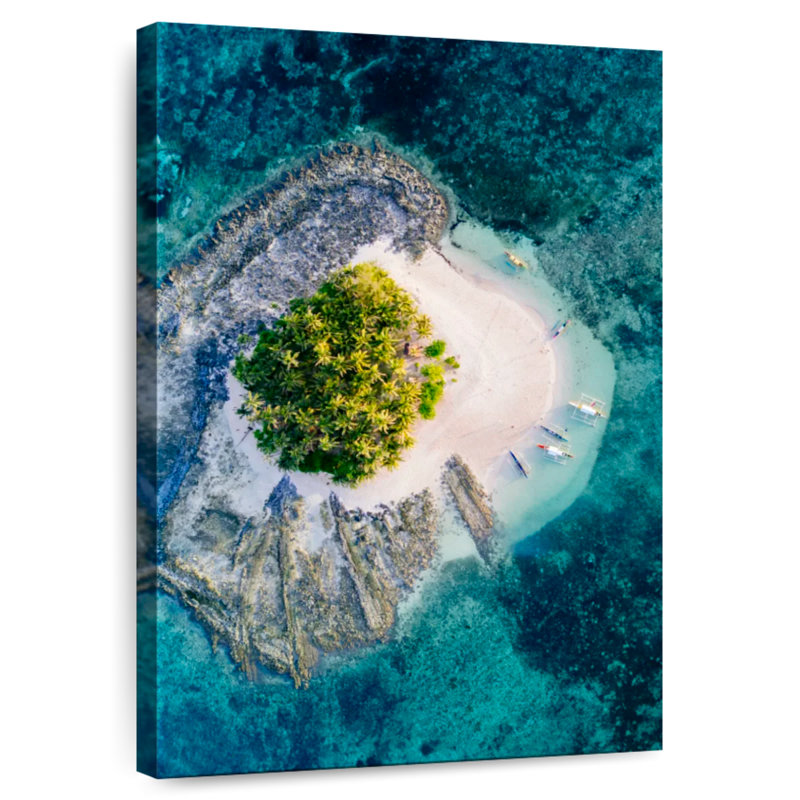 Gillard Reef Island, 39" H x 26" W