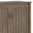 Lev 60"W Solid Wood Transitional Wide Storage Cabinet with Grooved Detailing