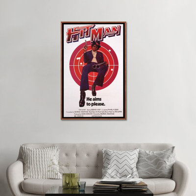 Affiche de film « Hit Man » par radio Days-impression