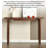 Solid Ash Wood Console Table With Drawer-1838039257