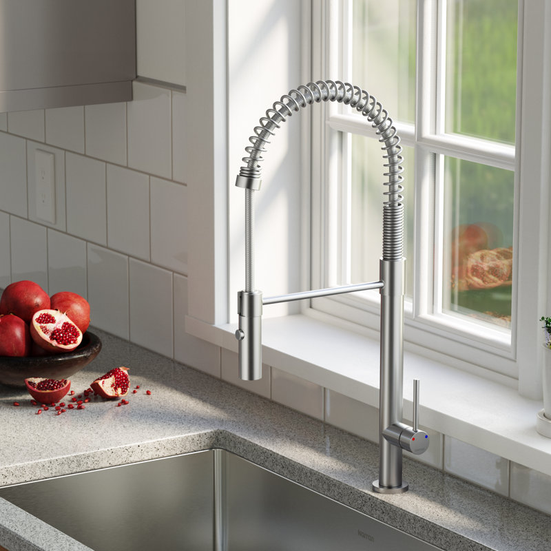 Robinet de cuisine Karran Bluffton, Acier inoxydable