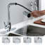 Robinet de cuisine avec douchette extractible cascade 4 modes multi-fonctionnels-104201142