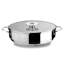 NATURALMENTE Oval Stainless Steel (18/10) Casserole