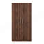 Armoire penderie 2 portes avec 3 tablettes de rangement
