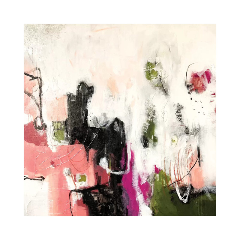 That's My Jam by Julie Ahmad - Wrapped Canvas Gallery-Wrapped Canvas Giclée, Wrapped Canvas, 12" H x 12" W