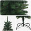 Artificial Slim Christmas Tree with Flocked Snow Xmas Tree PVC and PE-1739466271