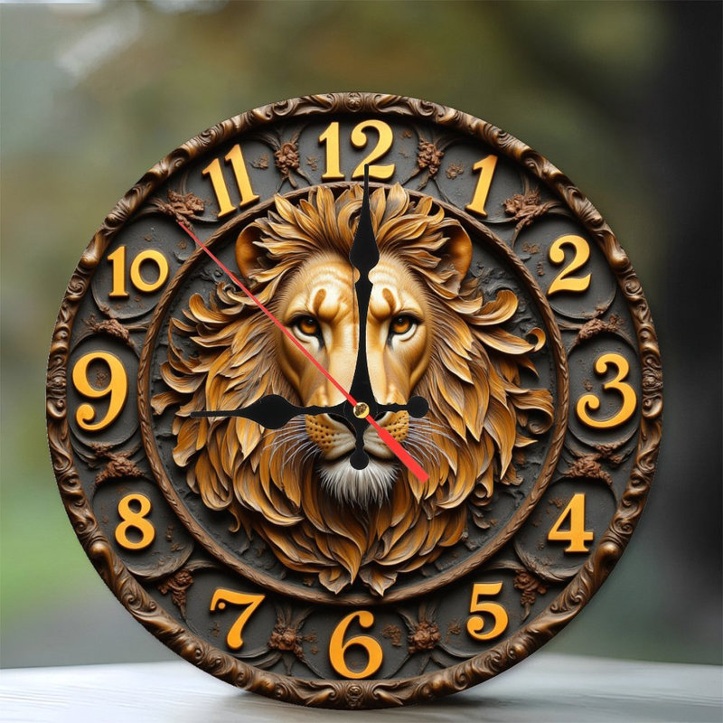 Horloge Lion