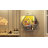 Auburnhill 39 inch Large Gaming Floating Shelves for Wall, 5 Tier LED Wall Mounted Shelves with Adjustable Glass Shelf, Pipe Shelves Hanging Display Rack with 8 Hooks, Easy Assembly-1519861597