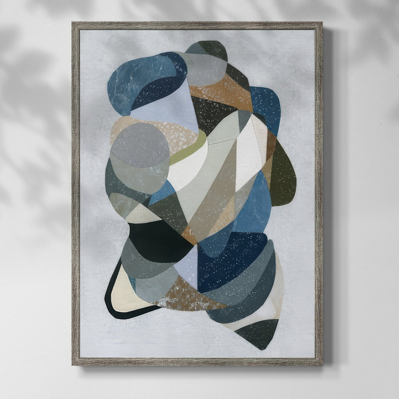 Starlight Tango II par Coco Good - reproduction d'art encadrée sur bois massif, H 30 po x l 24 po