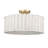 Cuthmore Wicker Semi Flush Mount-1401355508-1401355511