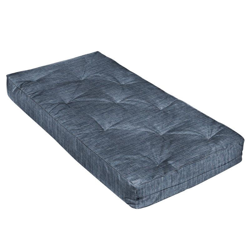 Matelas de futon simple en mousse à mémoire de forme 5 po Lavendon, Andrew - bleu moderne, 5 pouces