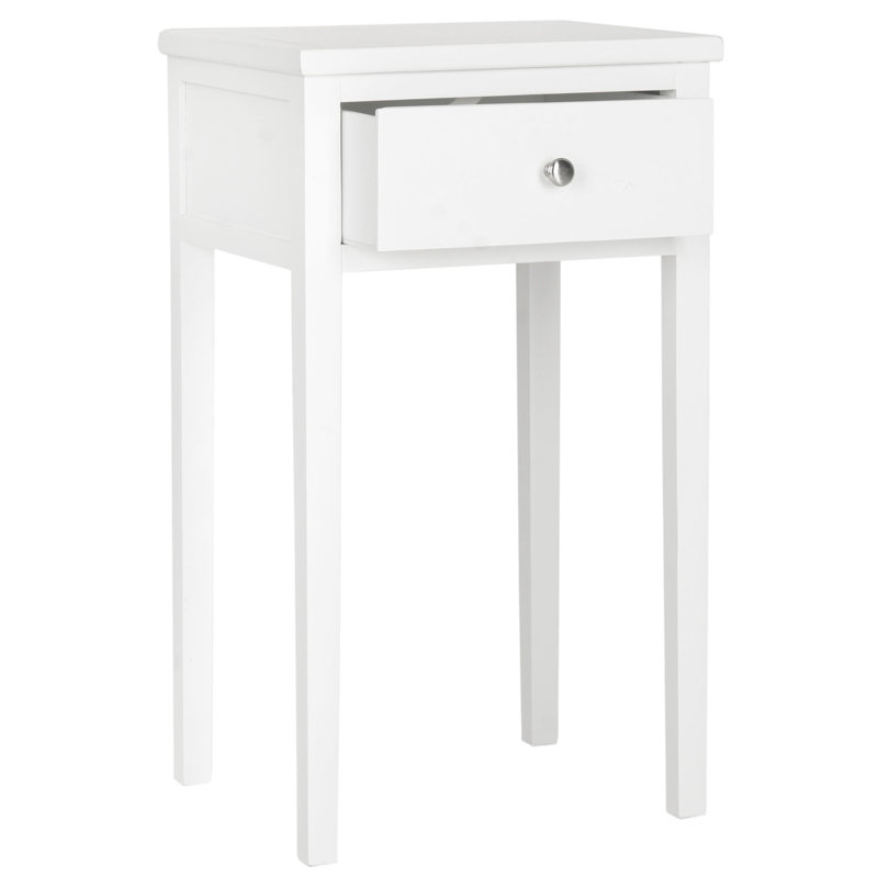 Table de chevet Abel Fazin, Blanc