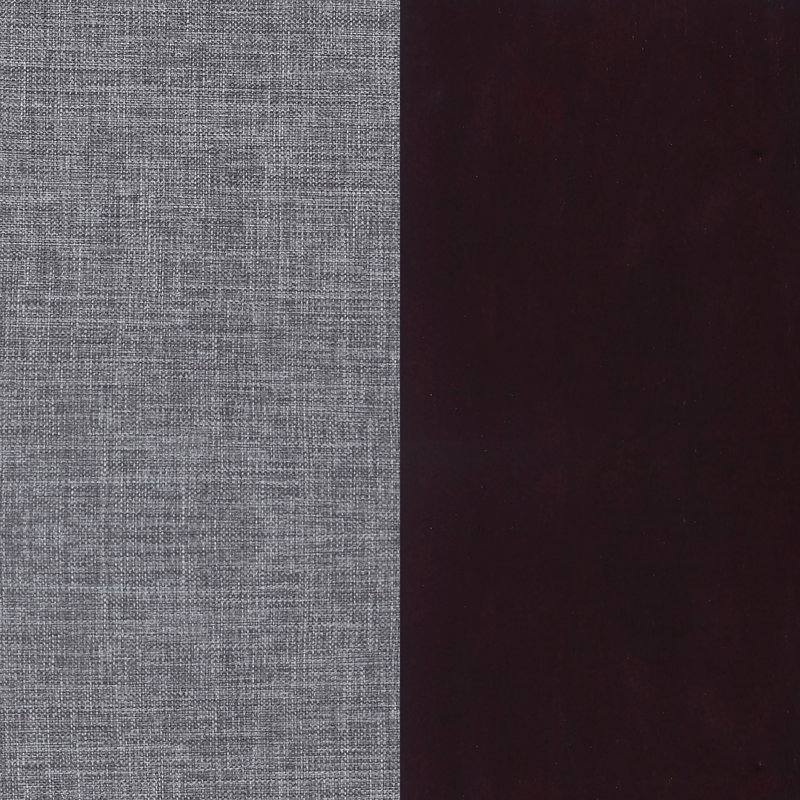 Fauteuil d'appoint rembourré Herndon , 100 % polyester gris, Cappuccino