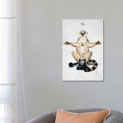 Ring (Titled) 1 Piece Wall Art on Canvas