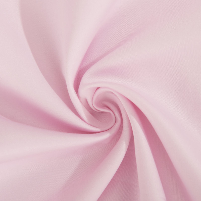 Taies d'oreiller carrées en satin de coton égyptien de qualité supérieure (500 fils/cm²) - NTBAY, Grand lit, Rose
