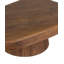 Table basse Ekta en bois d'acacia massif, brun