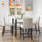 Orgesa 5 Piece Dining Set, Dining Table Set, Kitchen Table Set, Kitchen Table And Chairs