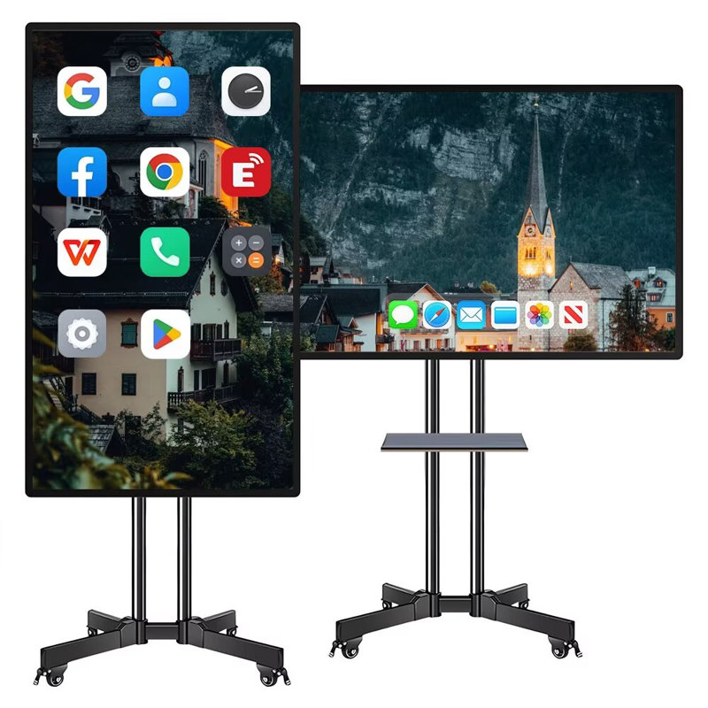 JYXCN Smart Board 49 po avec écran tactile interactif 4K et support double application sans fil pour bureau de classe