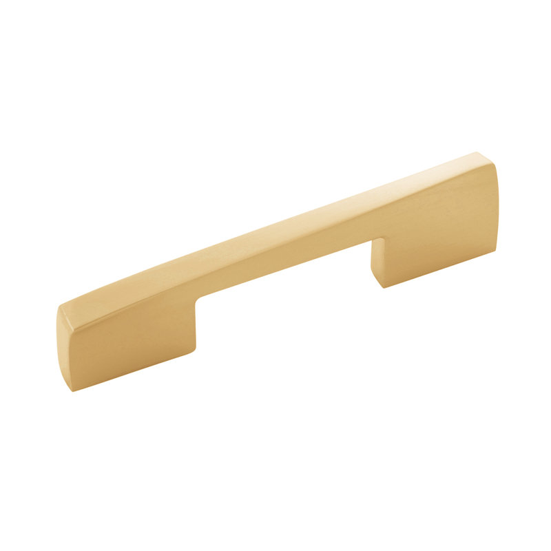 Flex Bar / Handle Pull, Brushed Golden Brass
