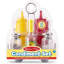 Ensemble de maison de jeu 6 pièces Melissa & Doug Outils d'apprentissage de condiments