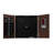 Viper Vault Bristle Dartboard and Cabinet Set with Darts, Walnut Cabinet with Pro Score Electronic Scorer