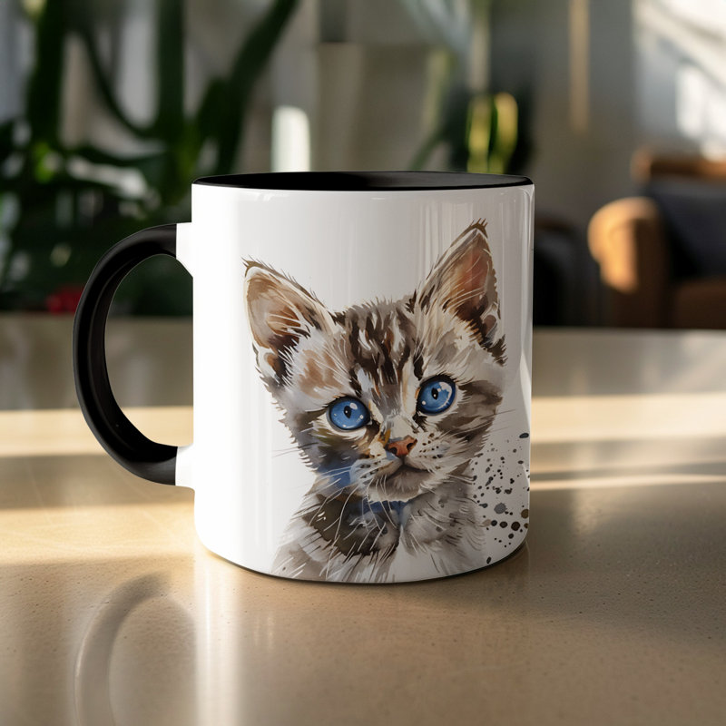 Mug, 3, Black