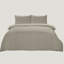 luxury Microfiber Satin Stripe Duvet cover set with 2 pillow cases -118831581-118831582