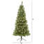 Arbre de Noël 7 pi Brookview