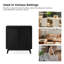 Armoire d'appoint 2 portes Lekiesha-1999469441