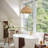 Le Perle Rattan Pendant Light - Natural Brown Dome 1-Light Polished Handwoven Dimmable Ceiling Light For Kitchen Island, Kitchen, Dining Room, Living Room, Bedroom or Hallway in Modern, Farmhouse & Boho Style