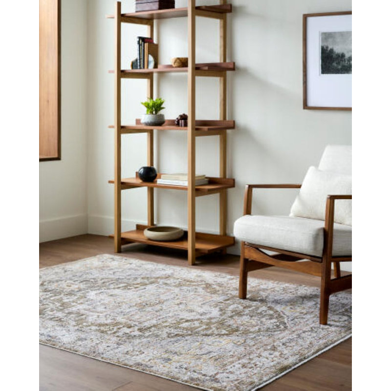 Mansfield Machine Woven Area Rug, Rectangle 5'3" x 6'11.9"