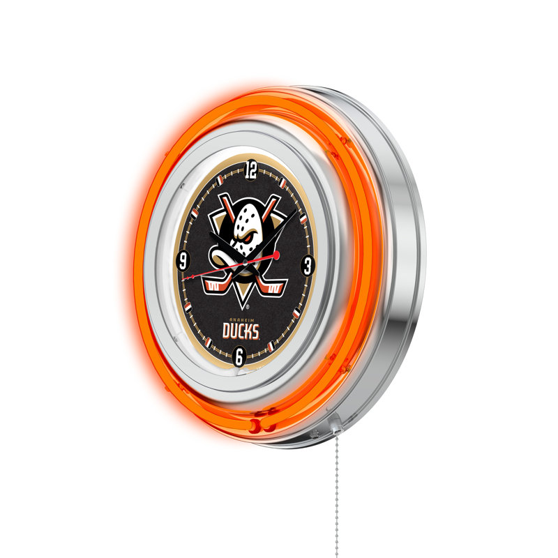 Horloge murale 15" nhl, Anaheim Ducks