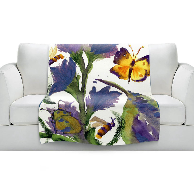 Hand Woven Throw Blanket, 68" x 80"
