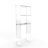 Angonita Plastic / Acrylic Freestanding Over The Toilet Storage