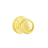 Privacy Rope Knob with Ribbon & Reed Rose