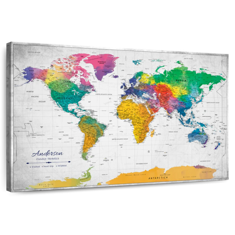 Épinglettes personnalisées Family II World Altaira, H 16 po x l 24 po, Oui