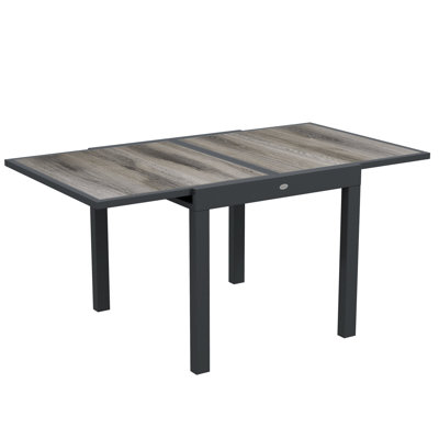 Foxcote Rectangular 6 - Person 160Cm L Outdoor Dining Table