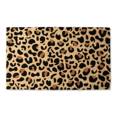 Biseye Non-Slip Animal Print Outdoor Doormat